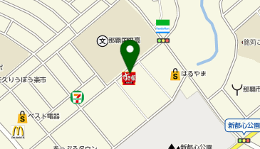 すき家 那覇おもろまち店の地図画像