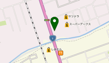 すき家 5号七飯店の地図画像