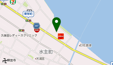 すき家 唐津栄町店の地図画像