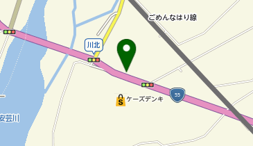 すき家 55号安芸店の地図画像