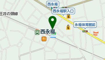 すき家 西永福店の地図画像