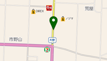 すき家 49号阿賀野水原店の地図画像