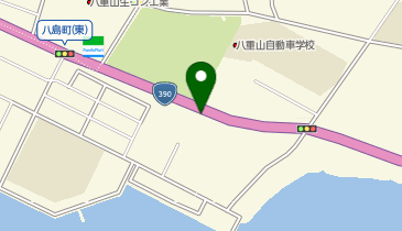 すき家 390号石垣真栄里店の地図画像