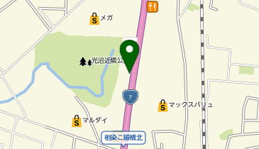 すき家 7号秋田土崎店の地図画像