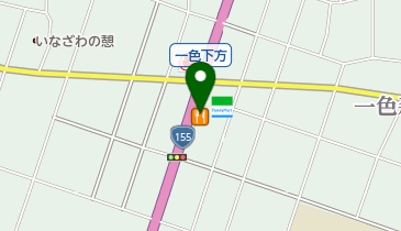 すき家 155号稲沢一色店の地図画像