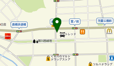 すき家 いわき平長橋店の地図画像