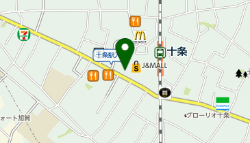すき家 十条駅前店の地図画像