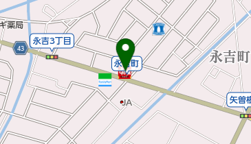 すき家 西尾永吉店の地図画像