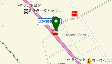 すき家 118号常陸大宮泉店の地図画像