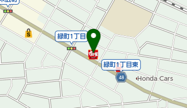 すき家 安城緑町店の地図画像