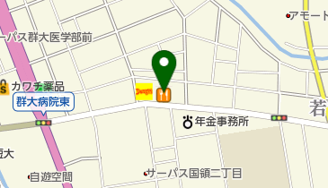 すき家 前橋下小出店の地図画像