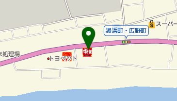 すき家 函館漁火通店の地図画像