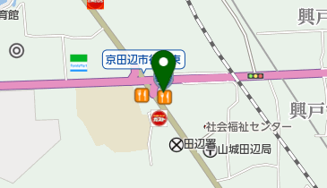 すき家 京田辺興戸店の地図画像