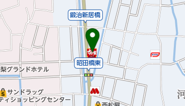 すき家 甲府昭和店の地図画像