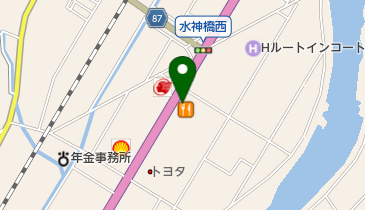 すき家 153号伊那店の地図画像