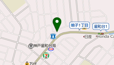 すき家 鈴蘭台鳴子店の地図画像