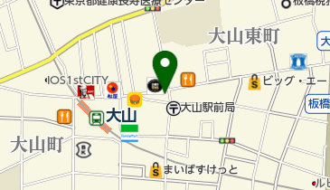 すき家 大山東町店の地図画像
