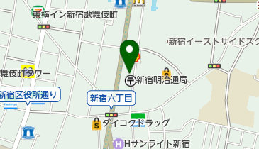 すき家 新宿六丁目店の地図画像
