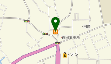 すき家 松江菅田店の地図画像