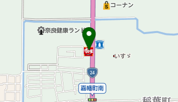 すき家 24号天理嘉幡店の地図画像