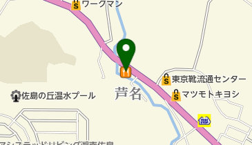 すき家 134号横須賀長坂店の地図画像