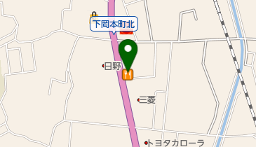 すき家 41号高山店の地図画像