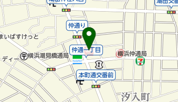 すき家 汐入店の地図画像