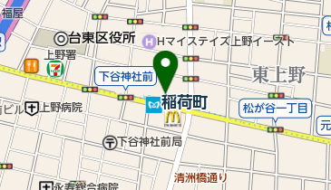 すき家 稲荷町駅前店の地図画像