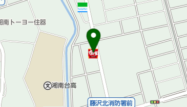 すき家 藤沢湘南台店の地図画像