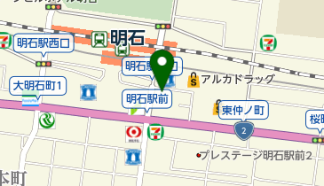 すき家 明石駅前店の地図画像