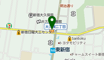 すき家 大久保二丁目店の地図画像