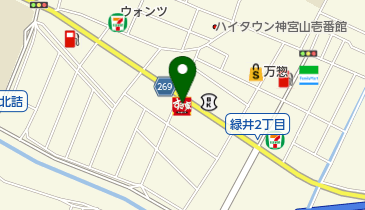 すき家 広島緑井店の地図画像