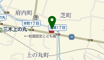 すき家 三木本町店の地図画像