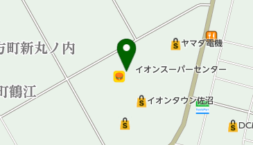 すき家 イオンタウン佐沼店の地図画像