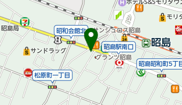 すき家 昭島駅南店の地図画像