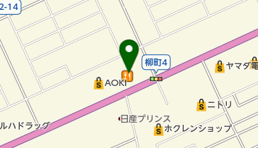 すき家 36号苫小牧明野店の地図画像