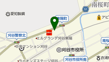 すき家 刈谷東陽店の地図画像