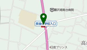 すき家 467号藤沢長後店の地図画像