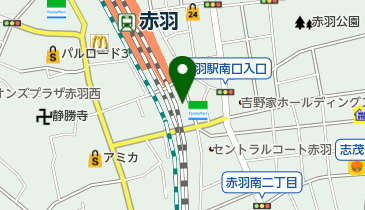 すき家 赤羽南口店の地図画像