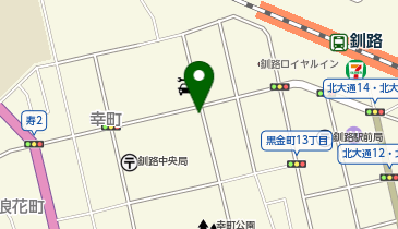 日産レンタカー 釧路駅前店の地図画像