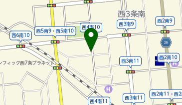 日産レンタカー 帯広駅北口ステーションの地図画像