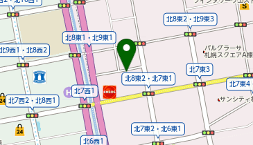 日産レンタカー 札幌駅北口ステーションの地図画像