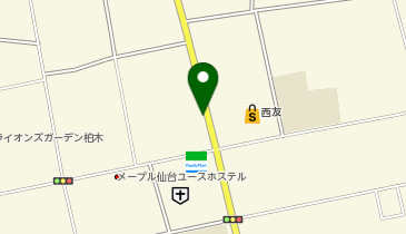 日産レンタカー 仙台木町ステーションの地図画像