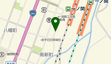 日産レンタカー 一ノ関駅前ステーションの地図画像
