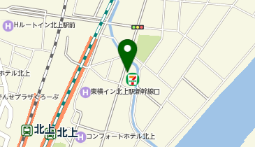 日産レンタカー 北上新幹線駅前(提携サイト予約専用)の地図画像