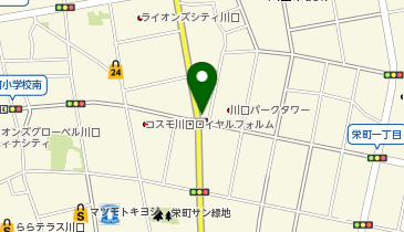 日産レンタカー 川口駅幸町1丁目ステーションの地図画像