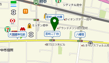 日産レンタカー 府中駅前ステーションの地図画像