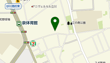 日産レンタカー 泉体育館駅前ステーションの地図画像