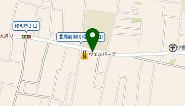 日産レンタカー 小金井北高校前ステーションの地図画像