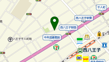 日産レンタカー 西八王子駅前ステーションの地図画像